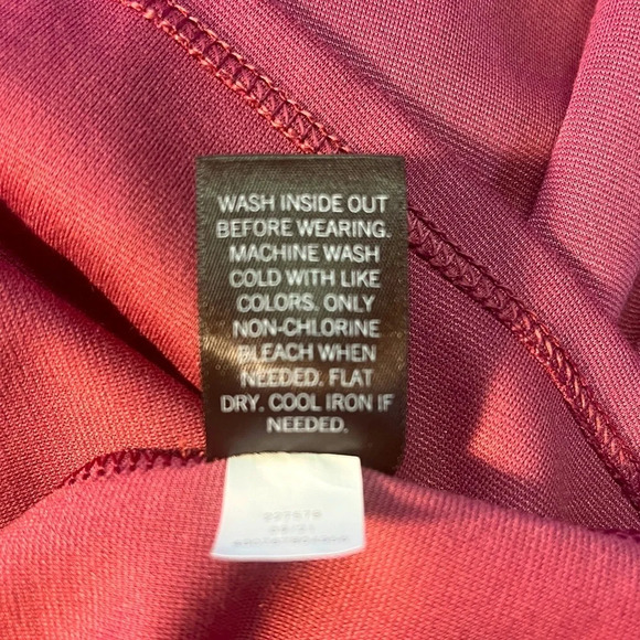 NWOT Vera Wang Peplum Top, zip back, elbow length sleeves, XXL - Picture 3 of 6